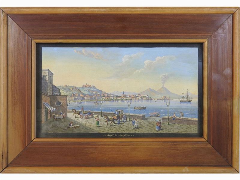 Vedute di Napoli da Margellina e da Posillipo