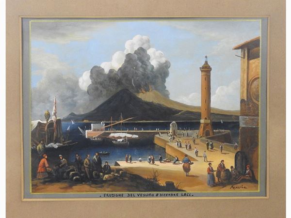 Eruptions of Vesuvio