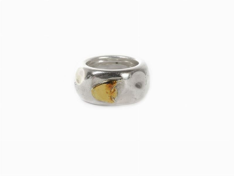Anello Pomellato in Argento 925/1000 e Oro Giallo