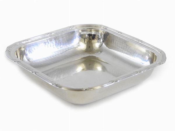 A silver tray, Buccellati