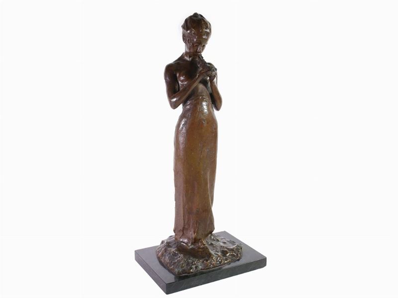 Pavel Petrovitch Troubetzkoy - Ragazza con Treccia