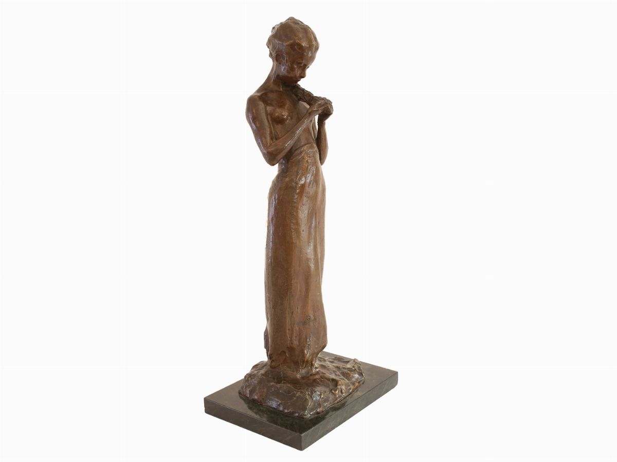 Pavel Petrovitch Troubetzkoy - Ragazza con Treccia