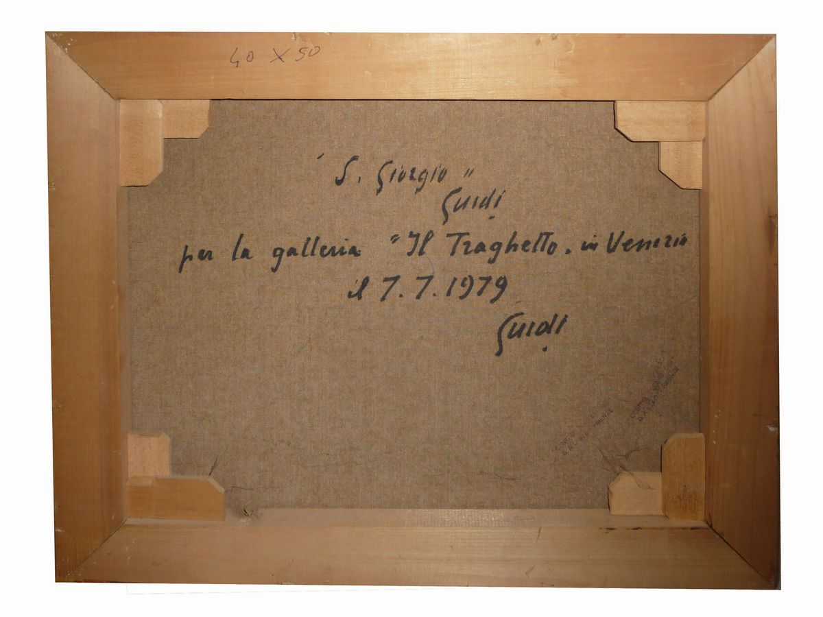 Virgilio Guidi - Isola di San Giorgio 1979