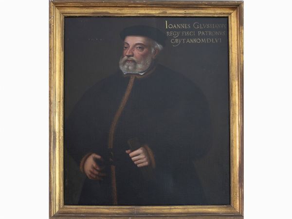 Scuola fiamminga del XVII secolo - Portrait of notable