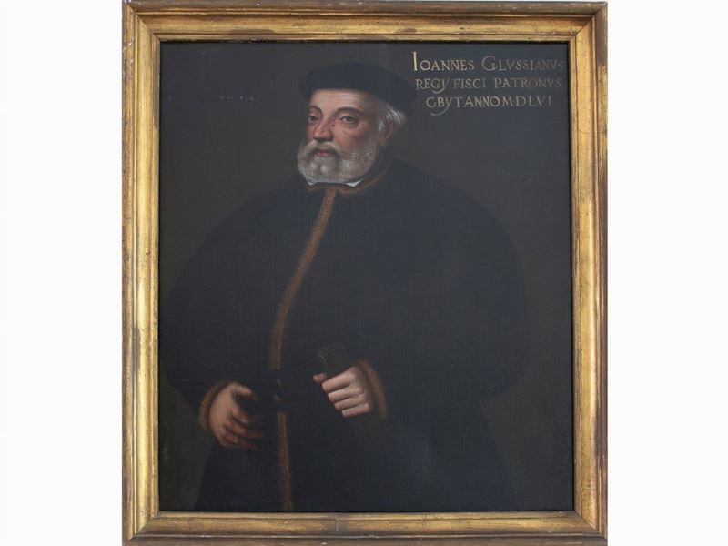 Scuola Fiamminga del XVII Secolo - Ritratto di Notabile