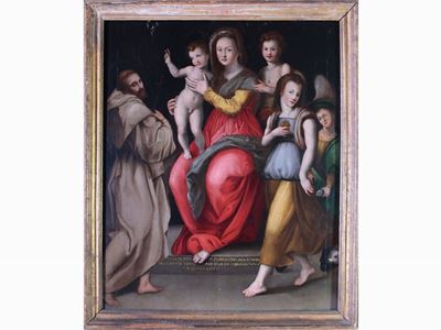 Madonna con Bambino e San Giovannino tra i Santi Francesco e Maria Maddalena