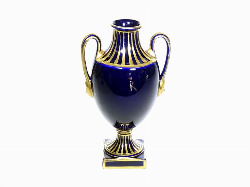 Vaso in Porcellana Policroma, Richard Ginori