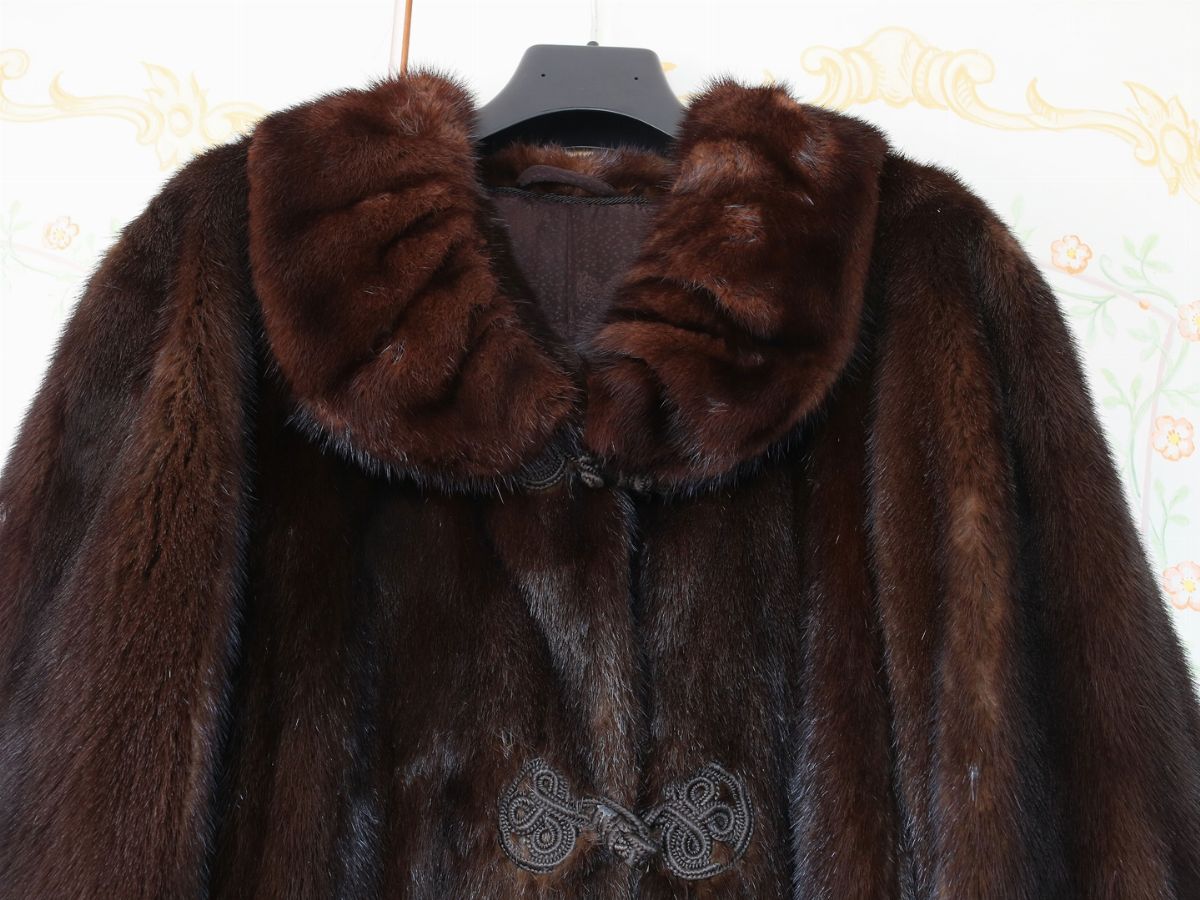 Cappotto in Visone Marrone