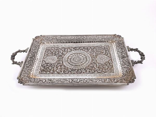 A silver tray  (Russia, end of 19th/begin of 20th century)  - Auction Furniture and Old Master Paintings - Maison Bibelot - Casa d'Aste Firenze - Milano