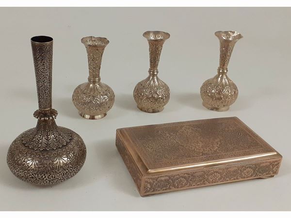 A silver and silver plated items lot  - Auction Furniture and Old Master Paintings - Maison Bibelot - Casa d'Aste Firenze - Milano