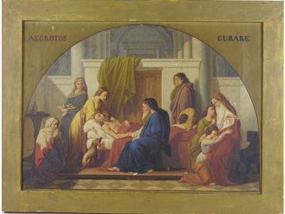 Curare gli Infermi 1853