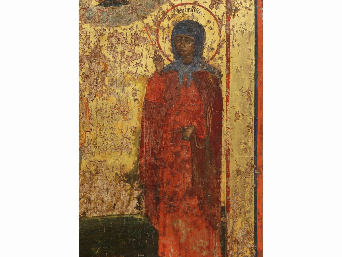 Scuola Russa, Inizio del XVIII Secolo - Scena Sacra