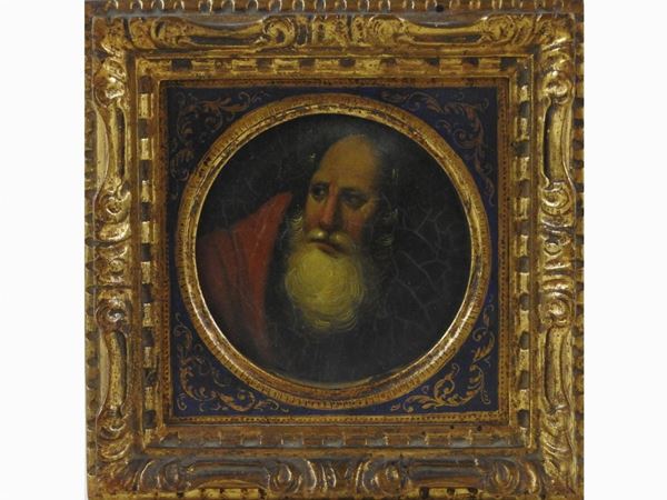 Scuola emiliana : Moses  (late 18th century)  - Auction Furniture, silverware,  old master paintings and curiosity - Maison Bibelot - Casa d'Aste Firenze - Milano