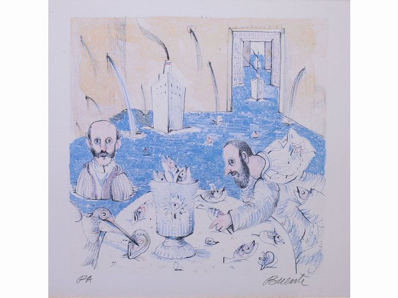 Antonio Possenti - Composizione con Figure