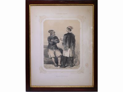 Serie di Quattro Litografie