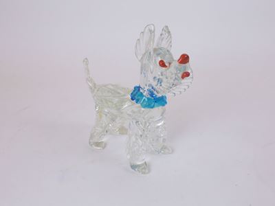 Figura in Vetro Soffiato Incolore, Murano