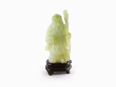 Figura di Saggio in Serpentino