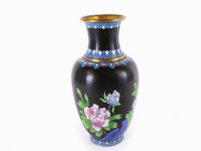Vaso in Smalto Cloisonnè