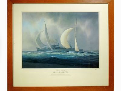 The Paintings Of American Cup