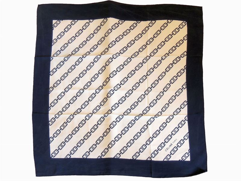 Due Piccoli Foulard in Seta Cèline e Stefano Ricci