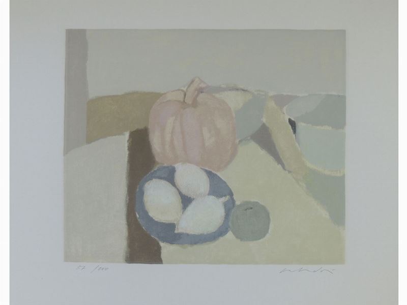 Aldo Salvadori - Natura Morta con Zucca