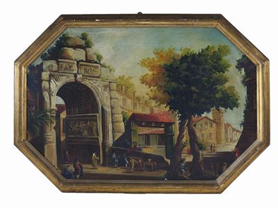 Paesaggi con Architetture e Personaggi