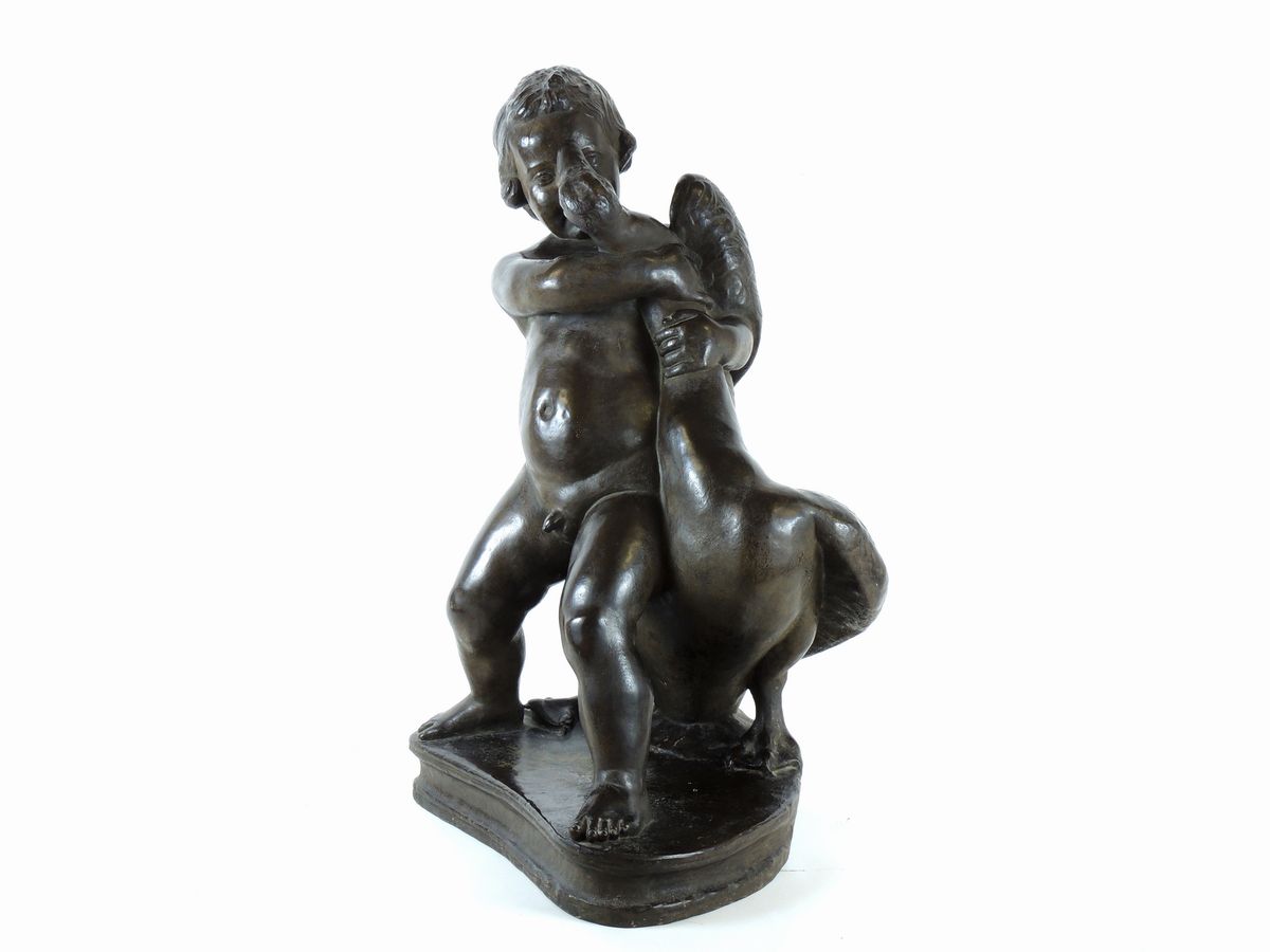 Giancarlo Caldini - Il Bambino e L'oca da un Modello di Boethos di Calcedonia
