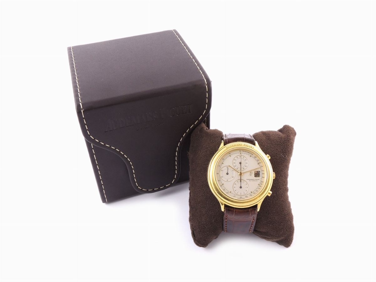 Cronografo da Polso per Uomo Audemars Piguet in Oro Giallo