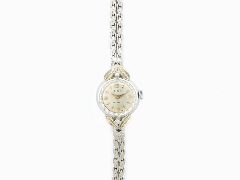 Orologio da Polso per Donna Rox in Oro Bianco