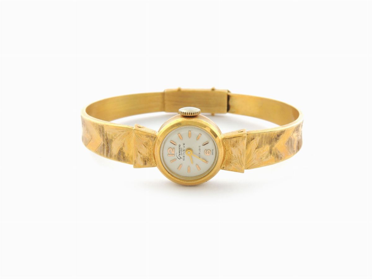 Due Orologi da Polso per Donna Geneva Sport e Mithra in Oro Giallo