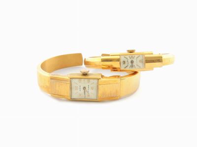 Due Orologi da Polso per Donna Acron e Creation in Oro Giallo