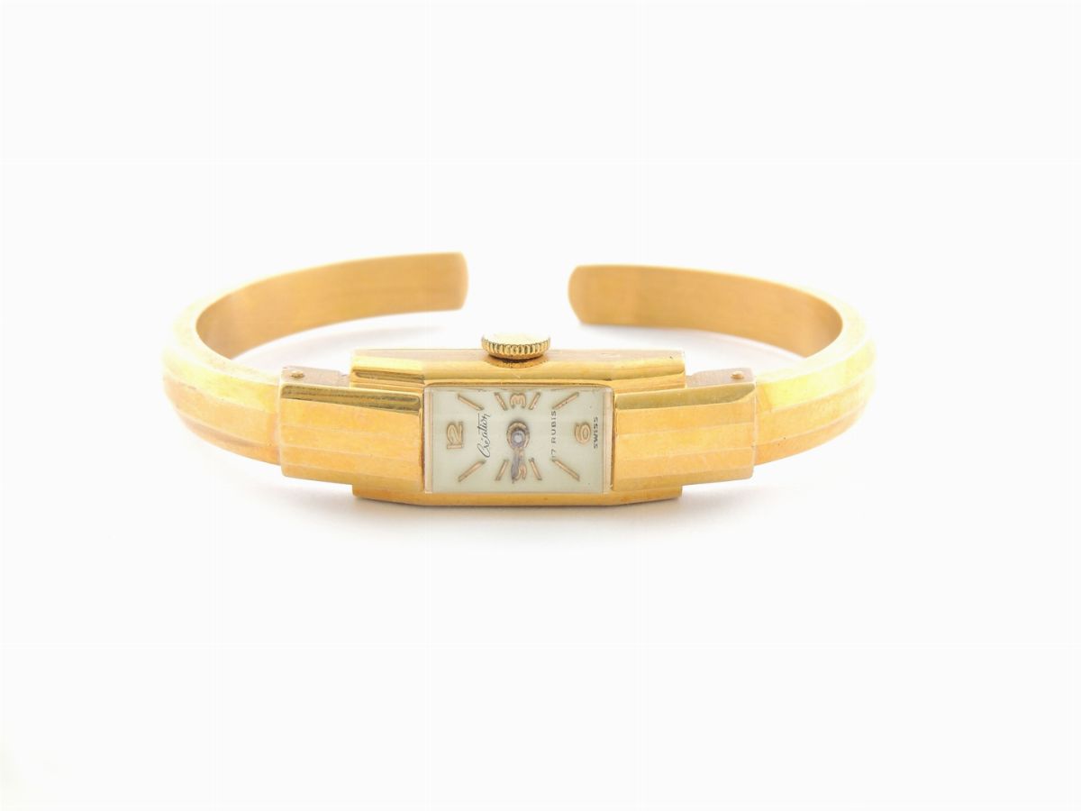 Due Orologi da Polso per Donna Acron e Creation in Oro Giallo