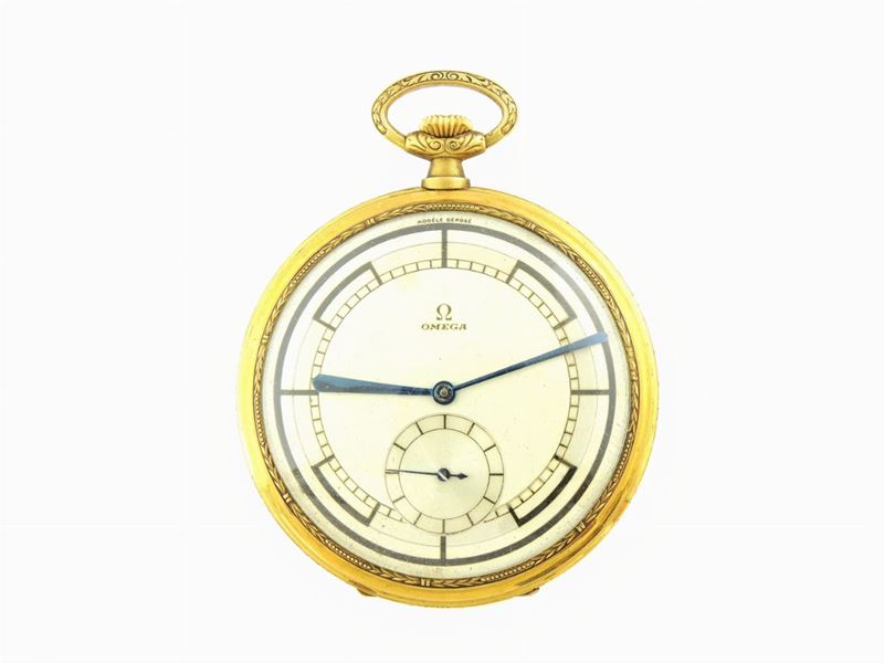 Orologio da Tasca per Uomo Omega in Oro Giallo