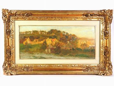 Paesaggio Romano 1900