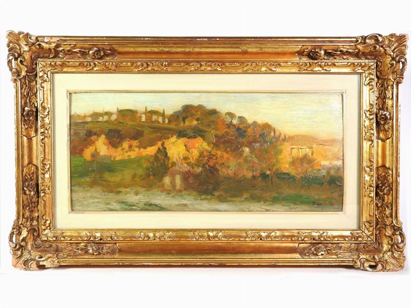Beppe Ciardi - Paesaggio Romano 1900