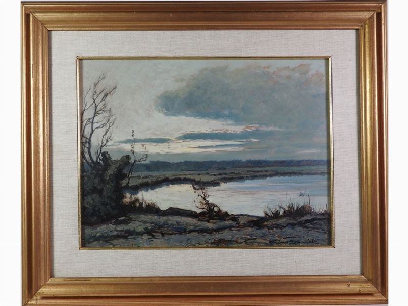 Gino Romiti - Lago di Massaciuccoli