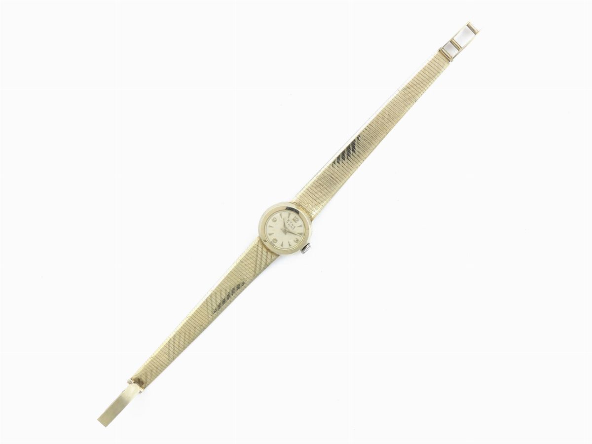 Orologio da Polso per Donna Etna in Oro Giallo