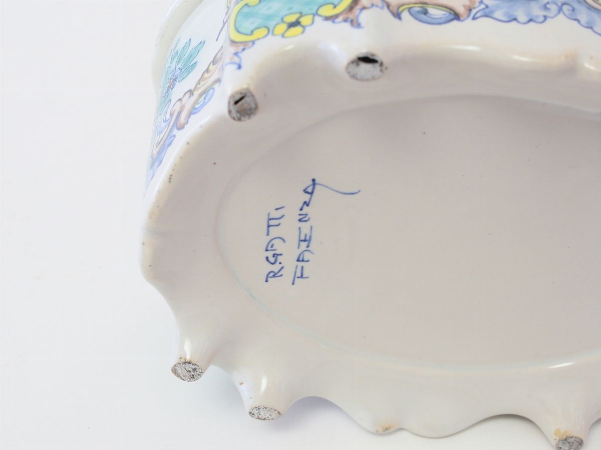 Bomboniera in Maiolica Riccardo Gatti Faenza