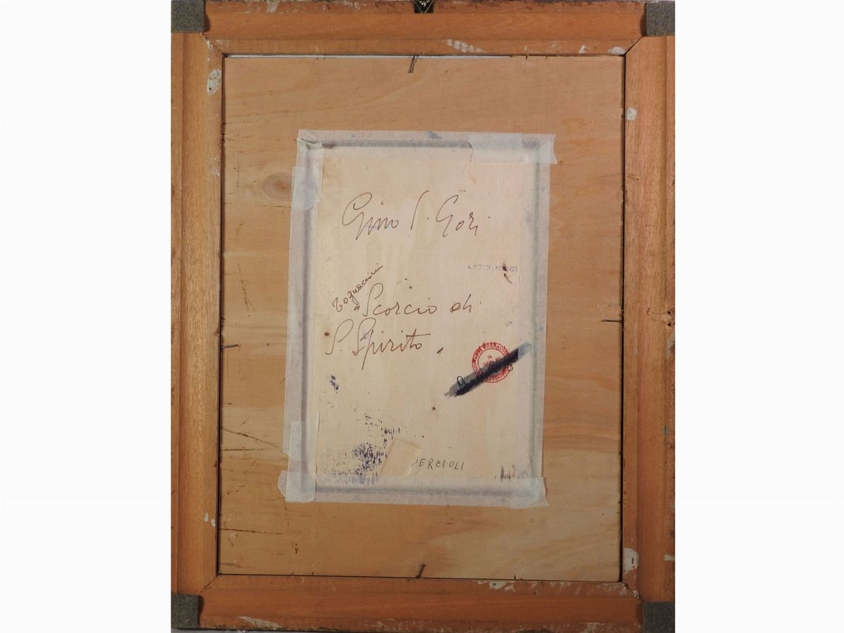 Gino Paolo Gori - Scorcio di Santo Spirito