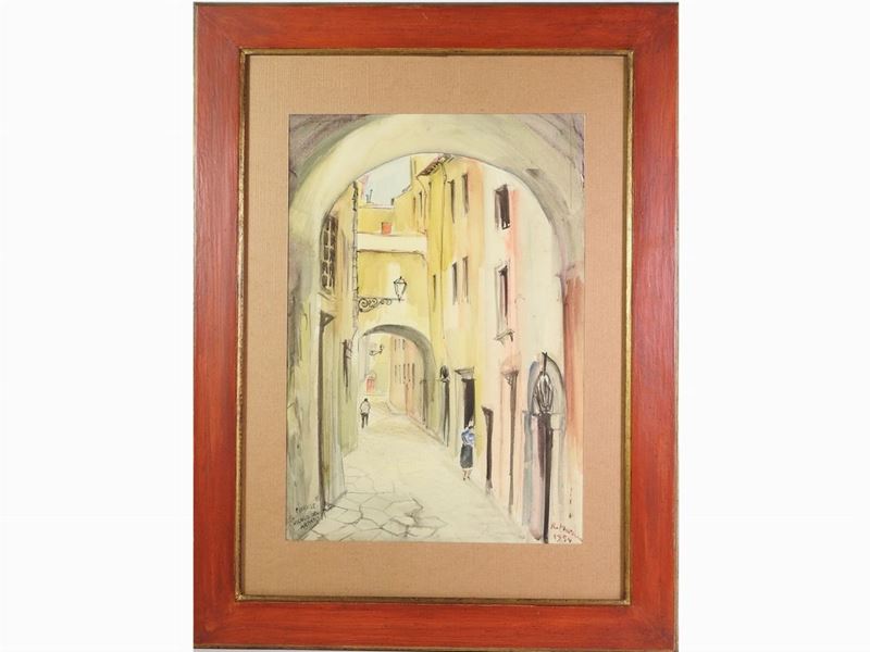 Rodolfo Marma - Vicolo degli Armati 1954