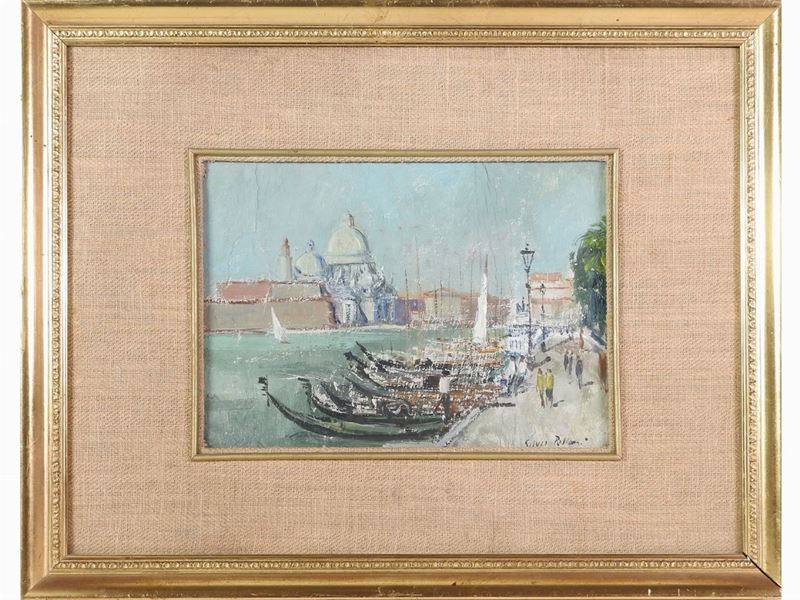 Silvio Polloni - Veduta di Venezia 1948
