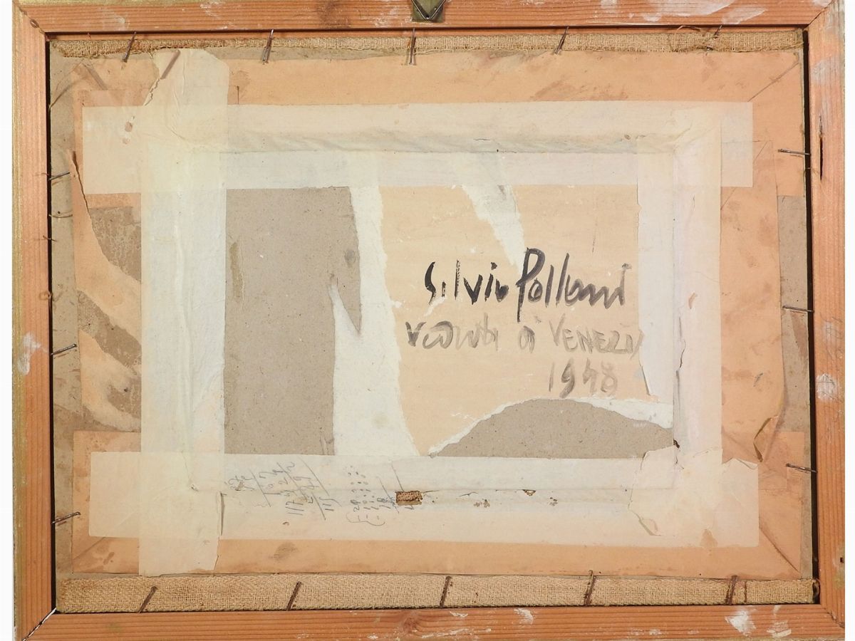 Silvio Polloni - Veduta di Venezia 1948