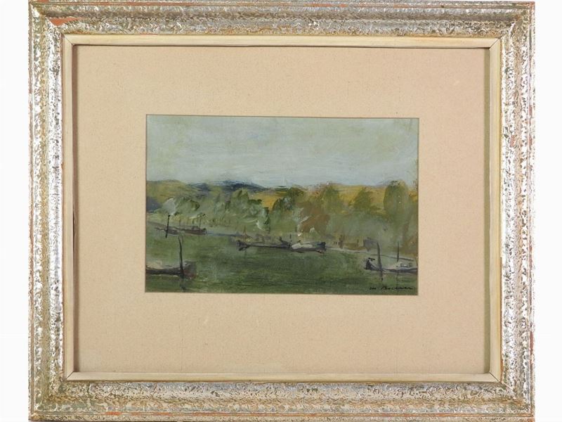 Marcello Boccacci - Paesaggio Fluviale