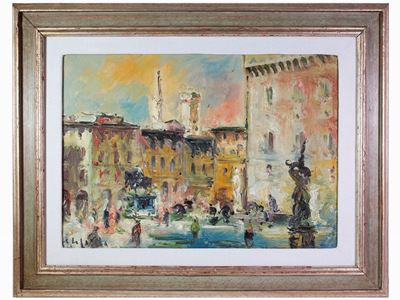 Veduta di Piazza della Signoria
