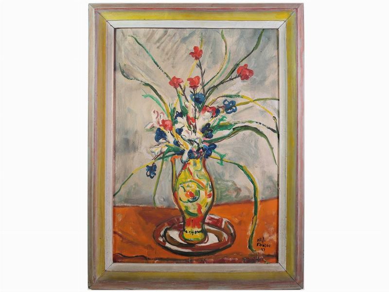 Alfredo Fabbri - Vaso di Fiori 1957