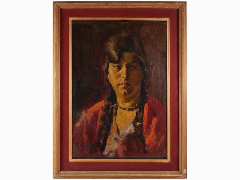 Giulio Salti - Ritratto Femminile