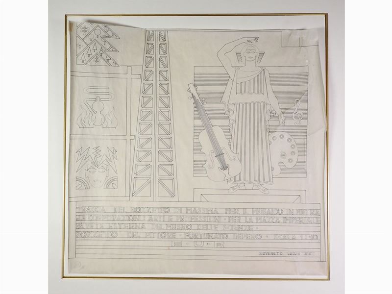 Fortunato Depero - La Musica 1941