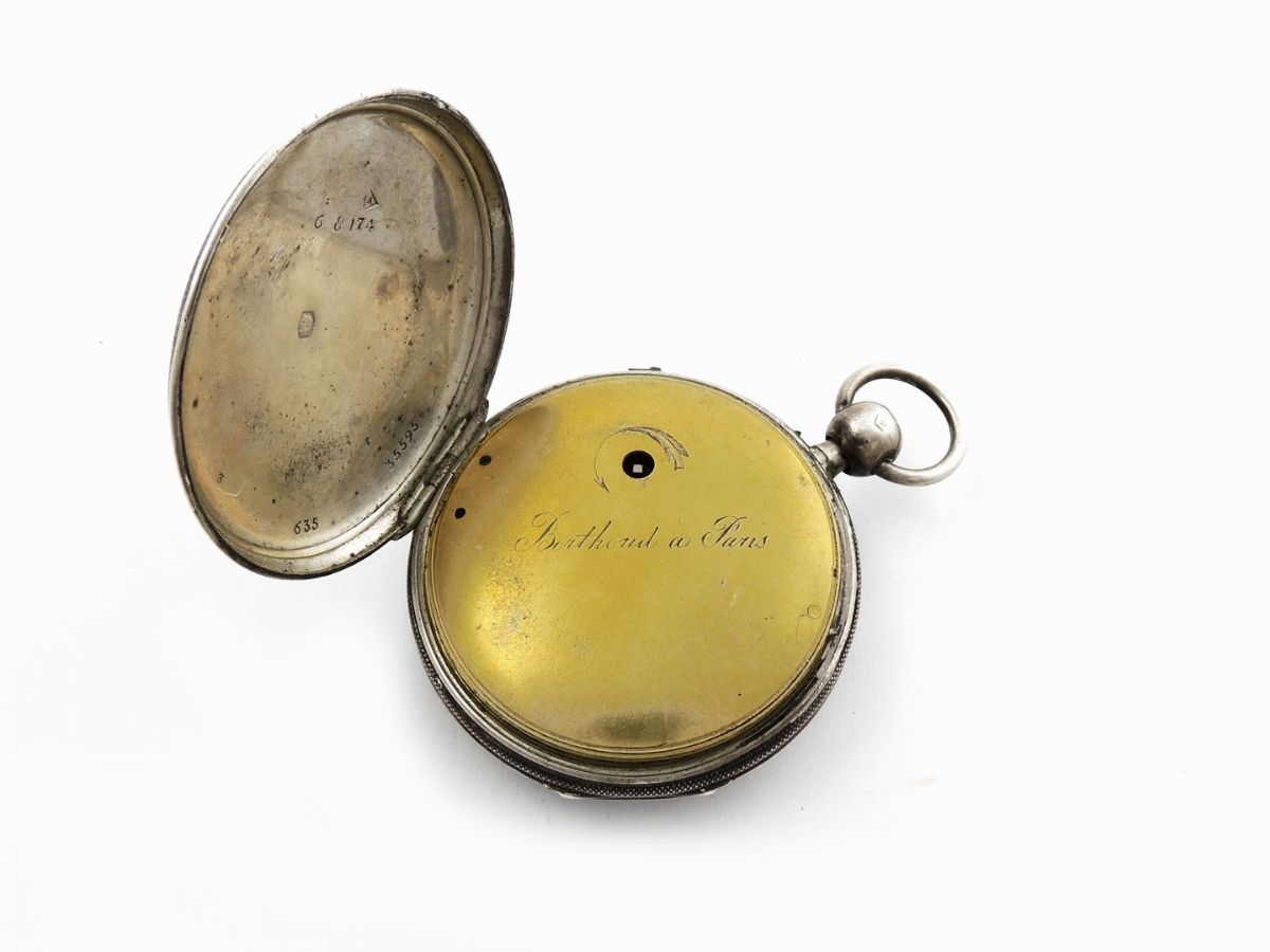 Orologio da Tasca per Uomo Berthoud in Argento
