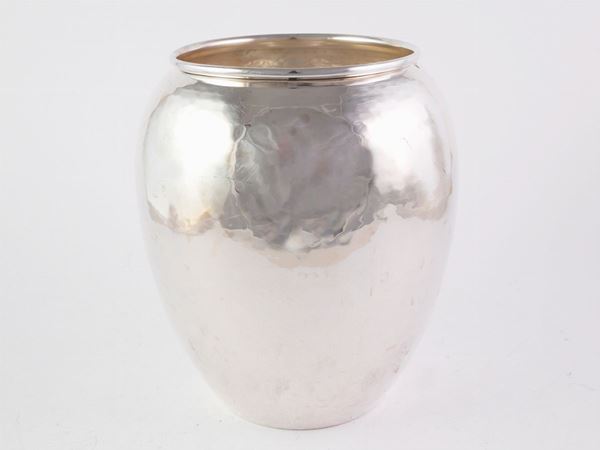 A Brandimarte Florence sterling silver vase