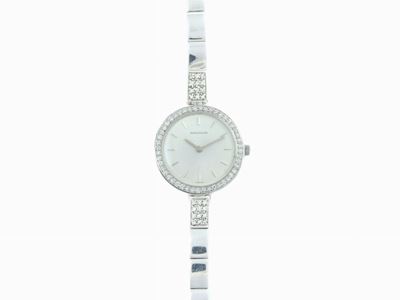 Orologio da Polso per Donna Jaeger le Coultre in Oro Bianco e Diamanti